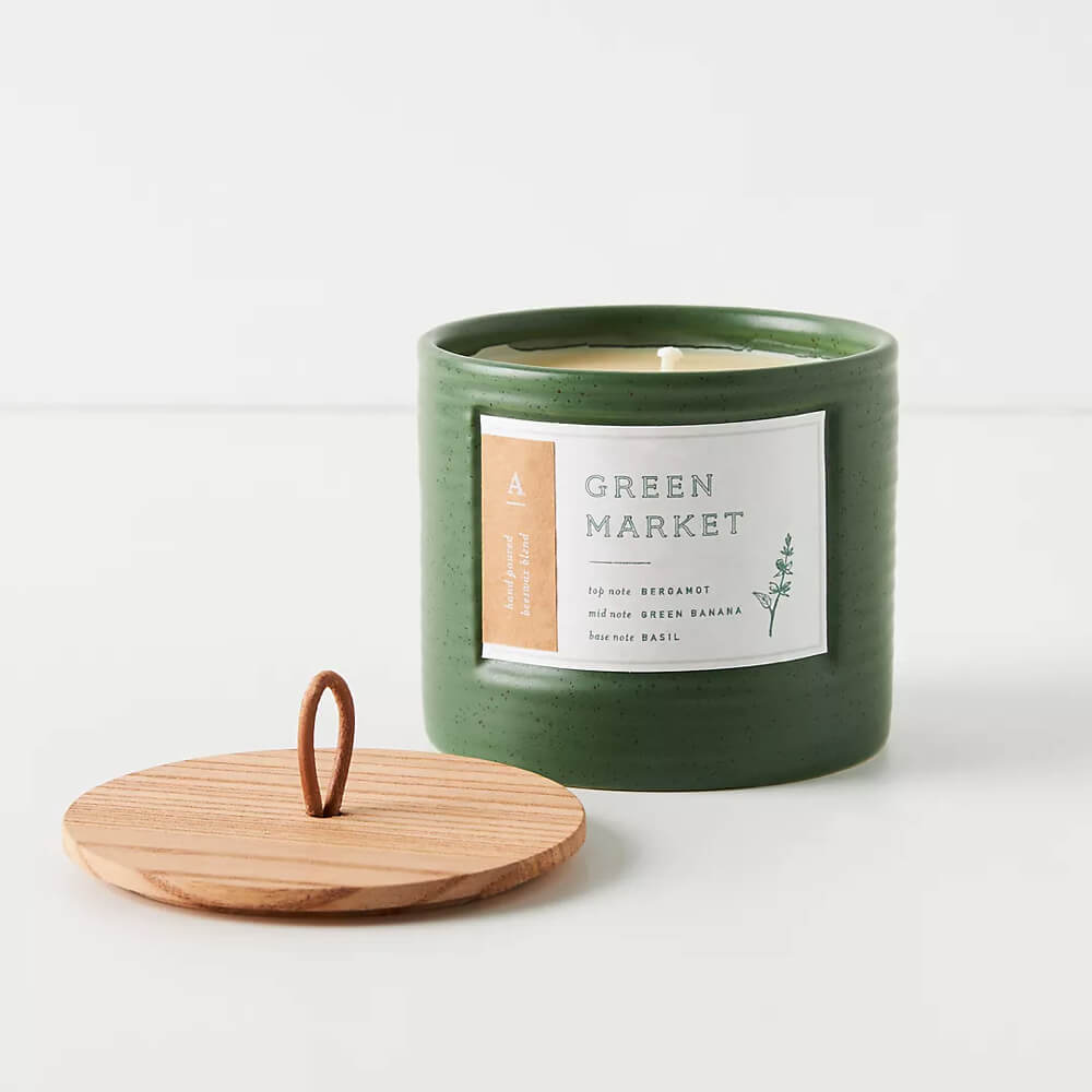 Market Ceramic Candle