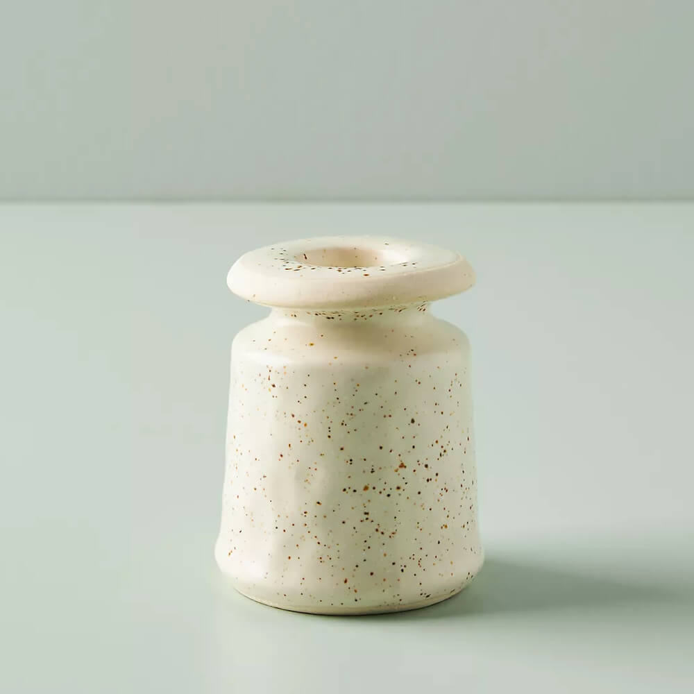 White Ceramic Candle